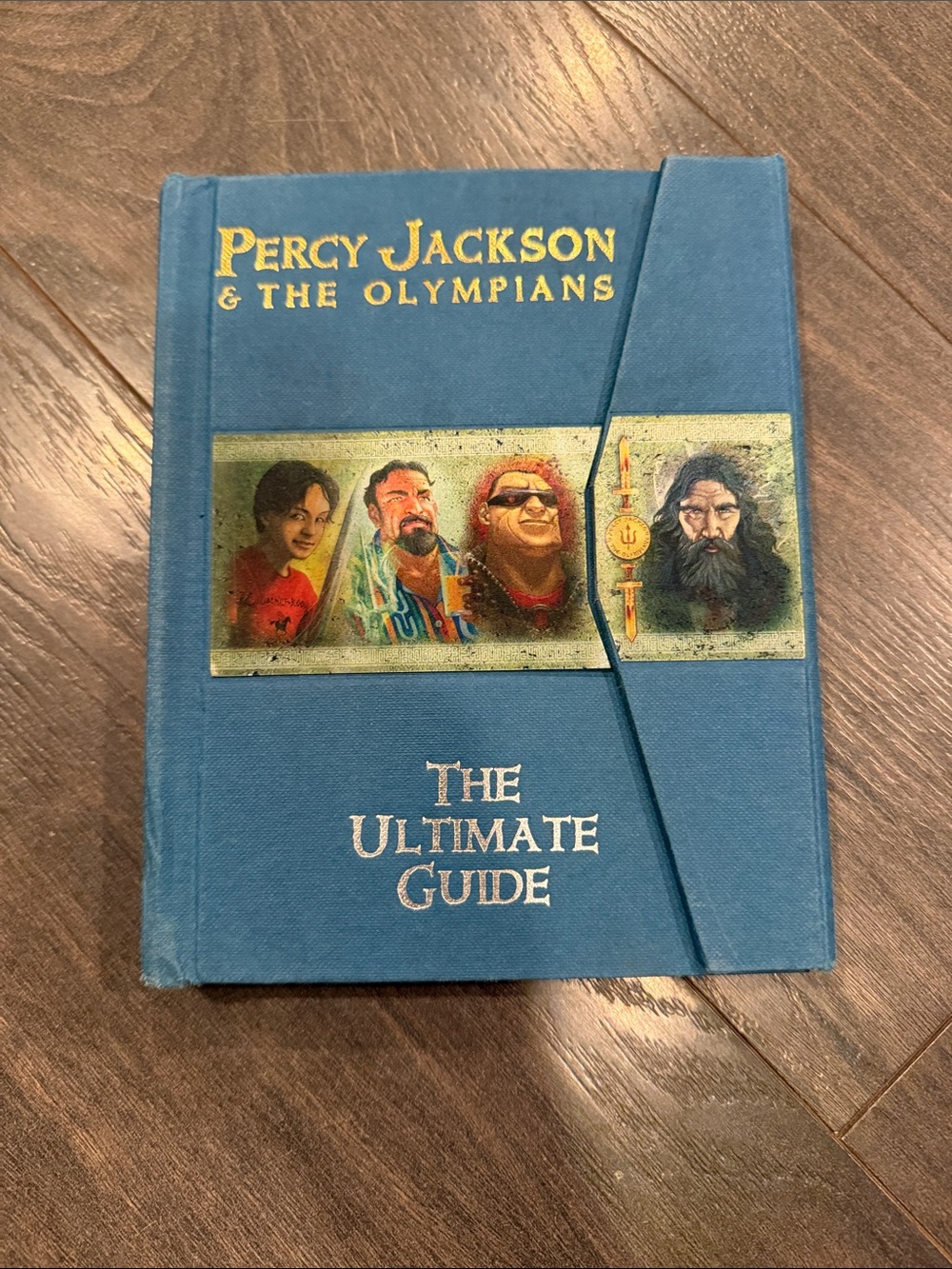 Percy Jackson & The Olympians The Ultimate Guide - Blue Hardcover 8:10